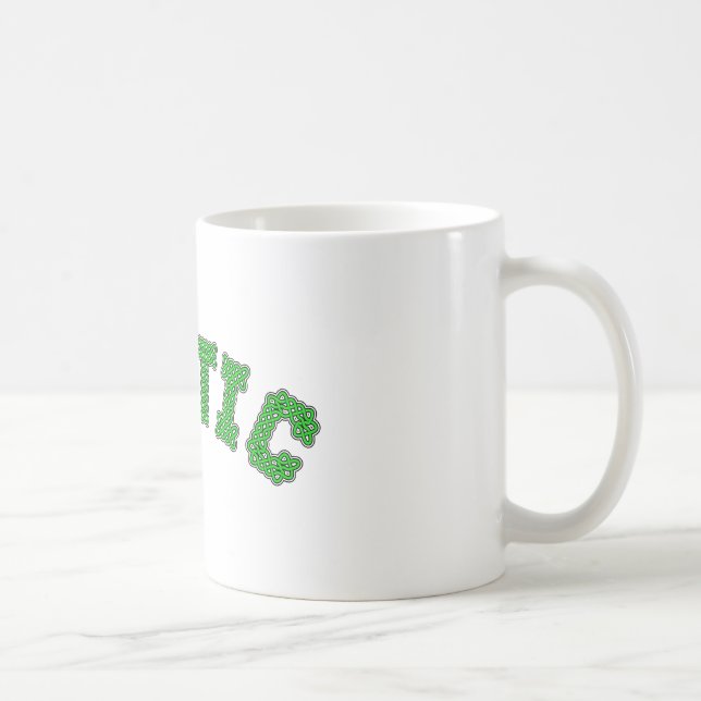 Keltisk text kaffemugg (Höger)