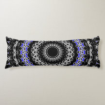 Keltisk tribal mandala (blå)