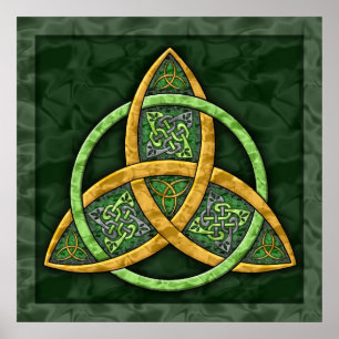Keltisk trinity Knot Fine Art Poster
