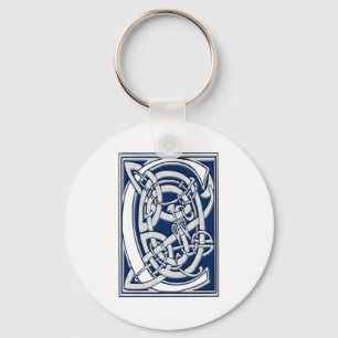Keltiska C Monogram Nyckelring