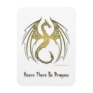 Keltiska draken magnet