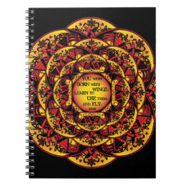 Keltiska Himmel Anteckningsbok Med Spiral