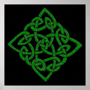 Keltiska Knot - Diamant Poster