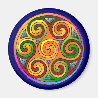 Keltiska märkningar magnet