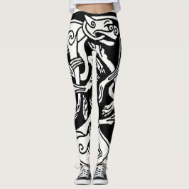Keltiska ormar i Irland Leggings