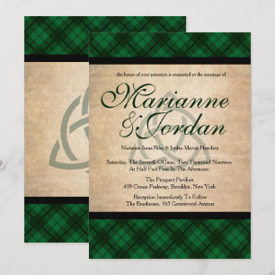 Keltiska pingsten Bröllop Inbjudningar