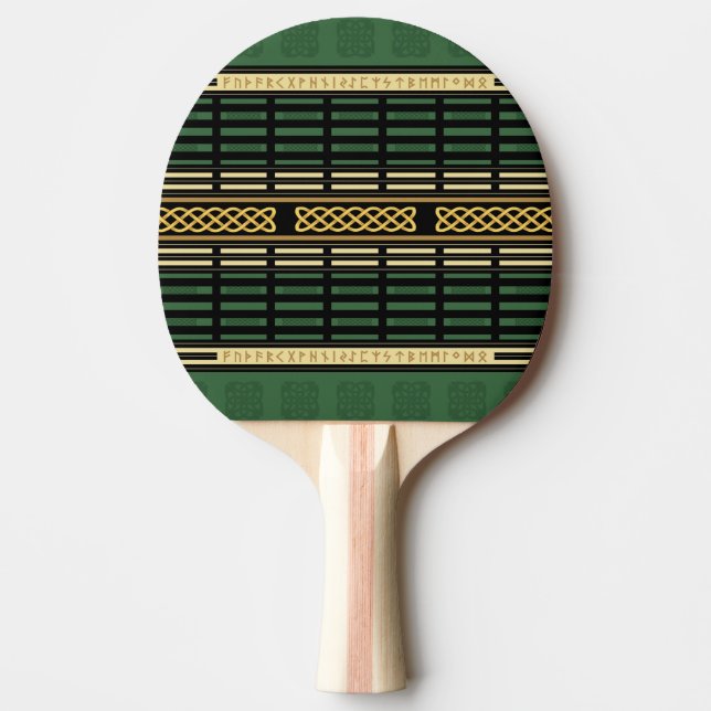 Keltiska Runor 2 Pingisracket (Framsidan)