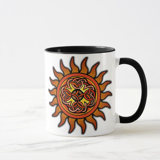 Keltiska Sol 4 Mugg (Höger)