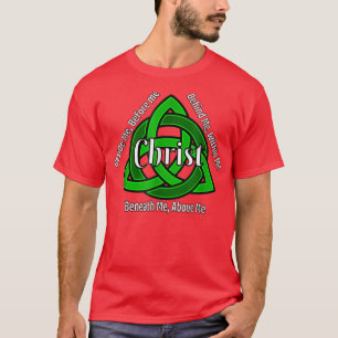 Keltiska Treenigheten Kno St Patricks bön Kristend T Shirt