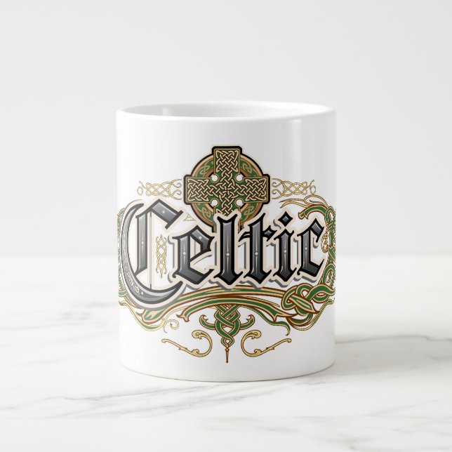 Keltiskt arv 20oz Mugg 1 Jumbo Mugg (Framsidan)