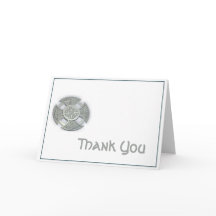 Keltiskt kors i silver och vitt Tack