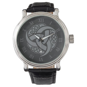 Keltiskt kors Kristet Vikingamytologiskt Triquetra Armbandsur