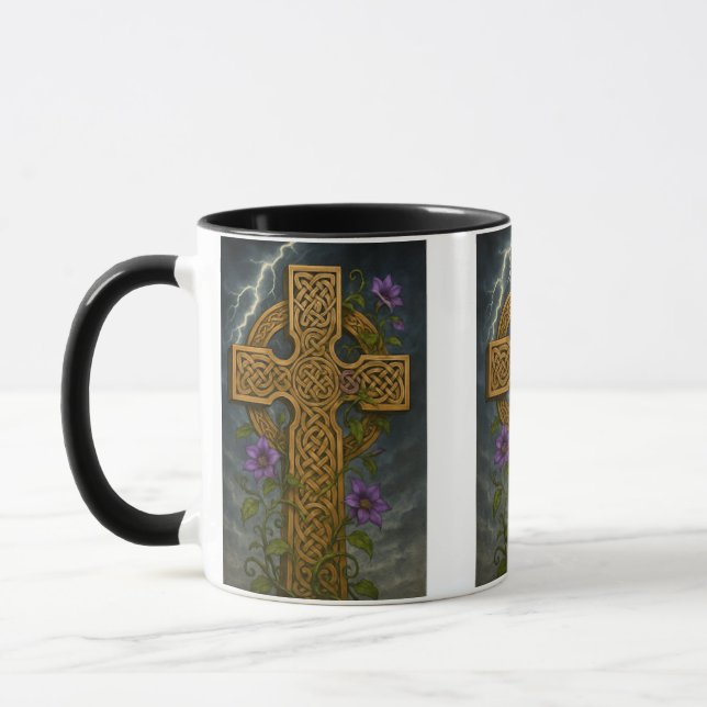 Keltiskt kors mugg (Vänster)