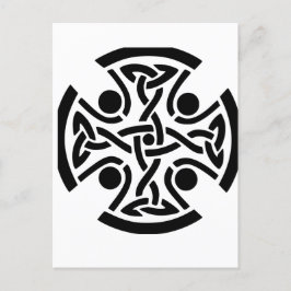 Keltiskt kristet kors  vykort