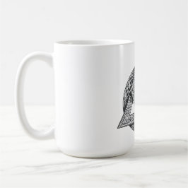 Keltiskt tecken, treenighetsknut kaffemugg