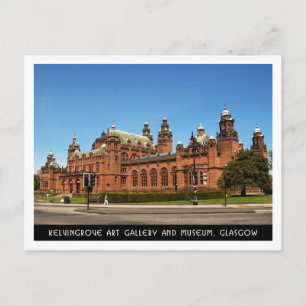 Kelvingrove Art Gallery and Museum, Glasgow Vykort