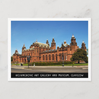 Kelvingrove Art Gallery and Museum, Glasgow Vykort