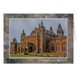 Kelvingrove Art Gallery Museum Glasgow Hälsningskort