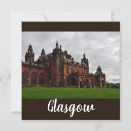 Kelvingrove-glasgow-plattans kvadrat-kort