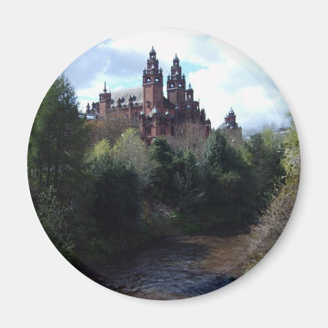 Kelvingrove Museum Magnet (Framsidan)