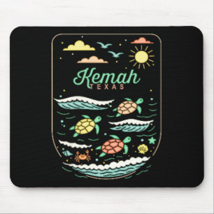 Kemah Tx Söt strand semester havssköldpadda älskar Musmatta