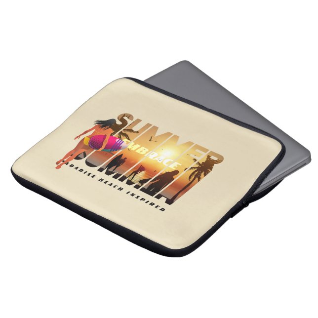 Kembrace sommaren | 13 tum laptop fodral (Framsida topp)