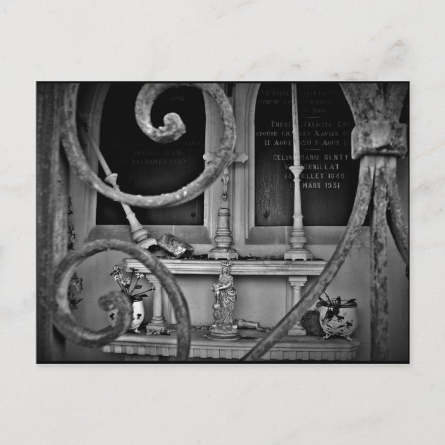 Kemeterkrypta altar vykort (Framsida)