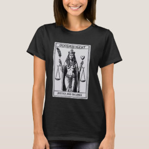 Kemetic Tarot Card Ancient Egypten Egyptian Goddes T Shirt