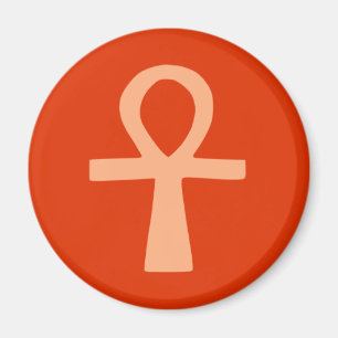 Kemetismsymbol (orange) magnet