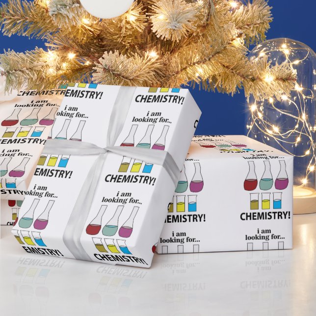 Kemi är funny jag är Tittar för kemi Presentpapper (Helgdagar)
