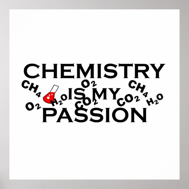kemi är min passion poster (Framsidan)