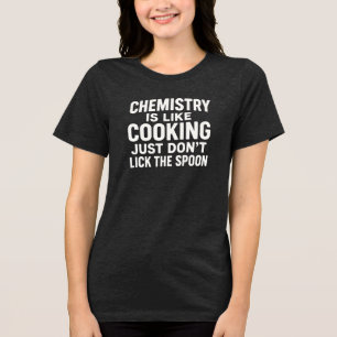 KEMI ÄR SOM ATT KOKA BARA SMUTTA INTE SKEDEN T SHIRT