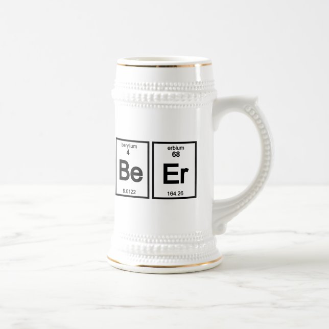 Kemi Beer Stein - Be-Er (Berylium-Erbium) Sejdel (Höger)