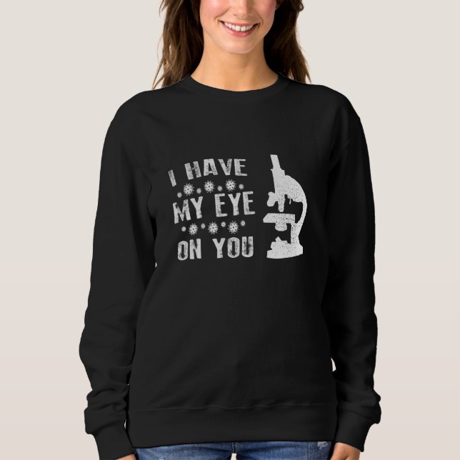 Kemi Biology Microscope Scientist T Shirt (Framsida)