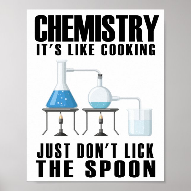 Kemi Det är som kokning Poster (Framsidan)