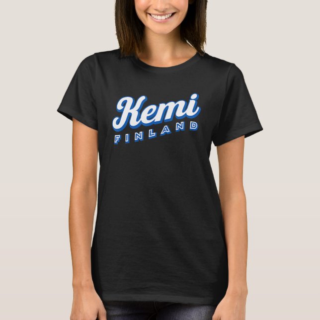 Kemi Finland T Shirt (Framsida)