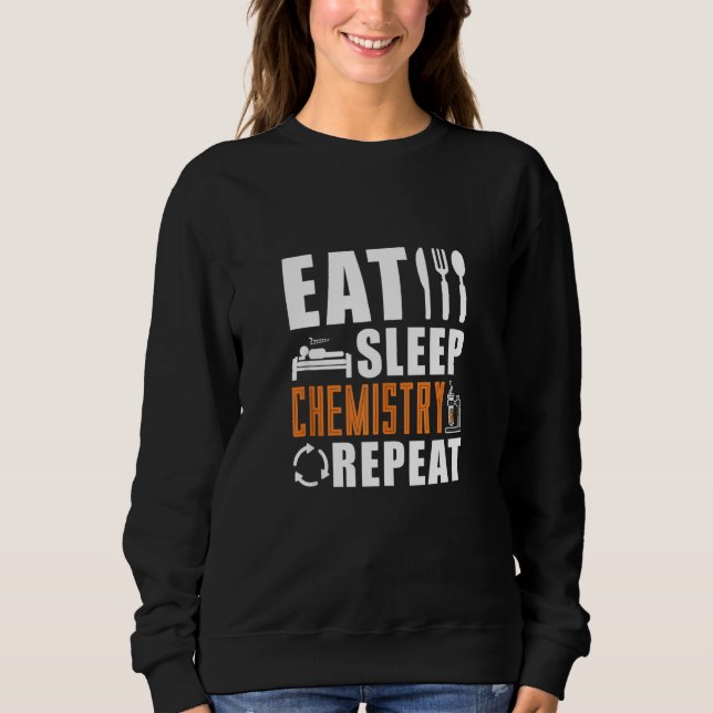 Kemi för upprepning av matvedomi t shirt (Framsida)