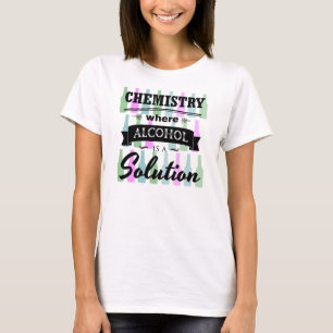 Kemi ha som huvudämne tee shirt