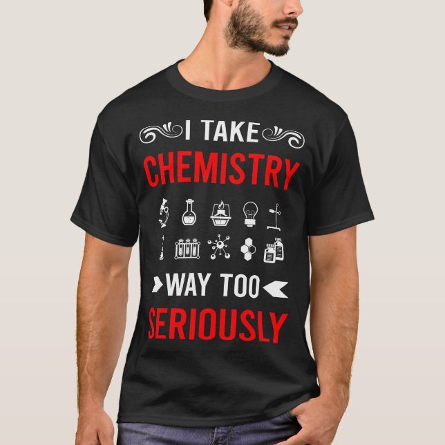 Kemi Kemist Kemiskt Laboratorium Experiment T Shirt (Framsida)