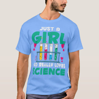 Kemi Laborateist Girls Women Chemist T Shirt