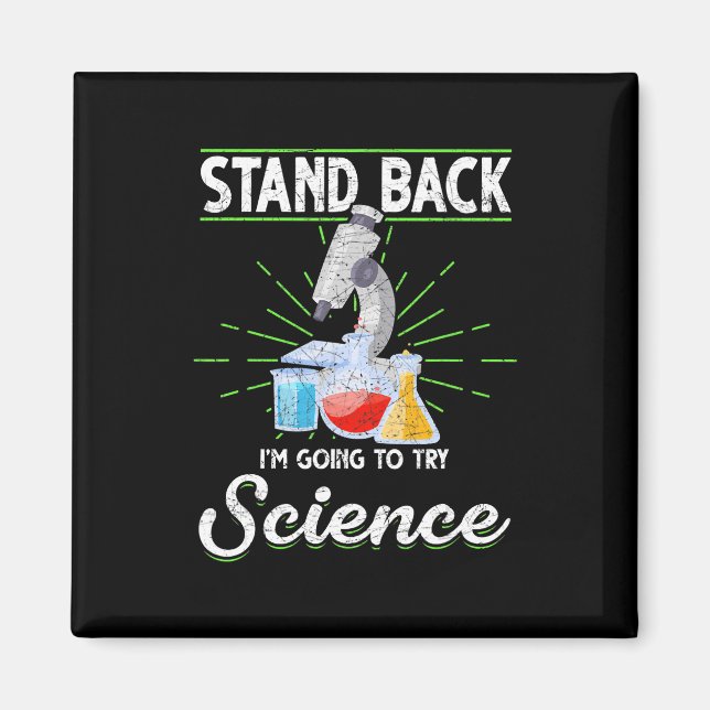 Kemi Laboratory Physics Science Biology Magnet (Framsidan)