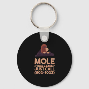 Kemi - Mole Problems Nyckelring