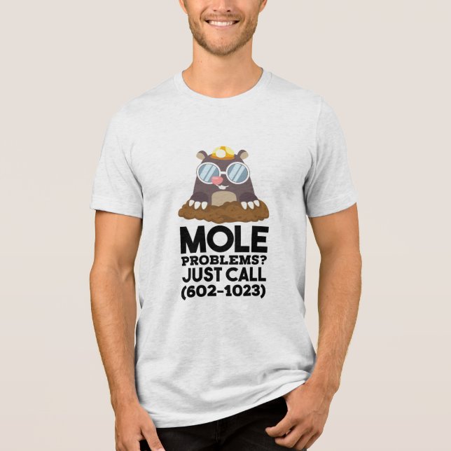 Kemi - Mole Problems T Shirt (Framsida)