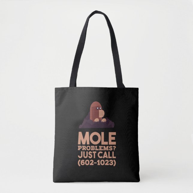 Kemi - Mole Problems Tygkasse (Framsida)