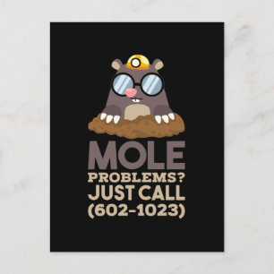 Kemi - Mole Problems Vykort