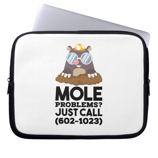 Kemi - Molproblem  Laptop Fodral (Framsidan)