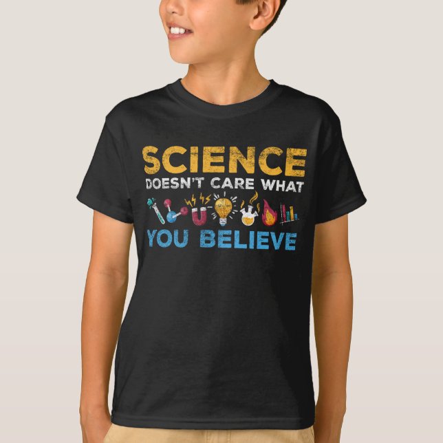 Kemi- och fysikvetenskapen t shirt (Framsida)