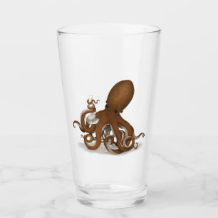 Kemi Octopus Holding Flask Steampunk Science Glaskopp