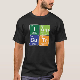 Kemi Periodiska Bord - jag är Cute T Shirt