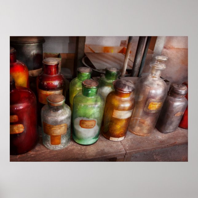 Kemi - Regnbåge för kemi Poster (Framsidan)